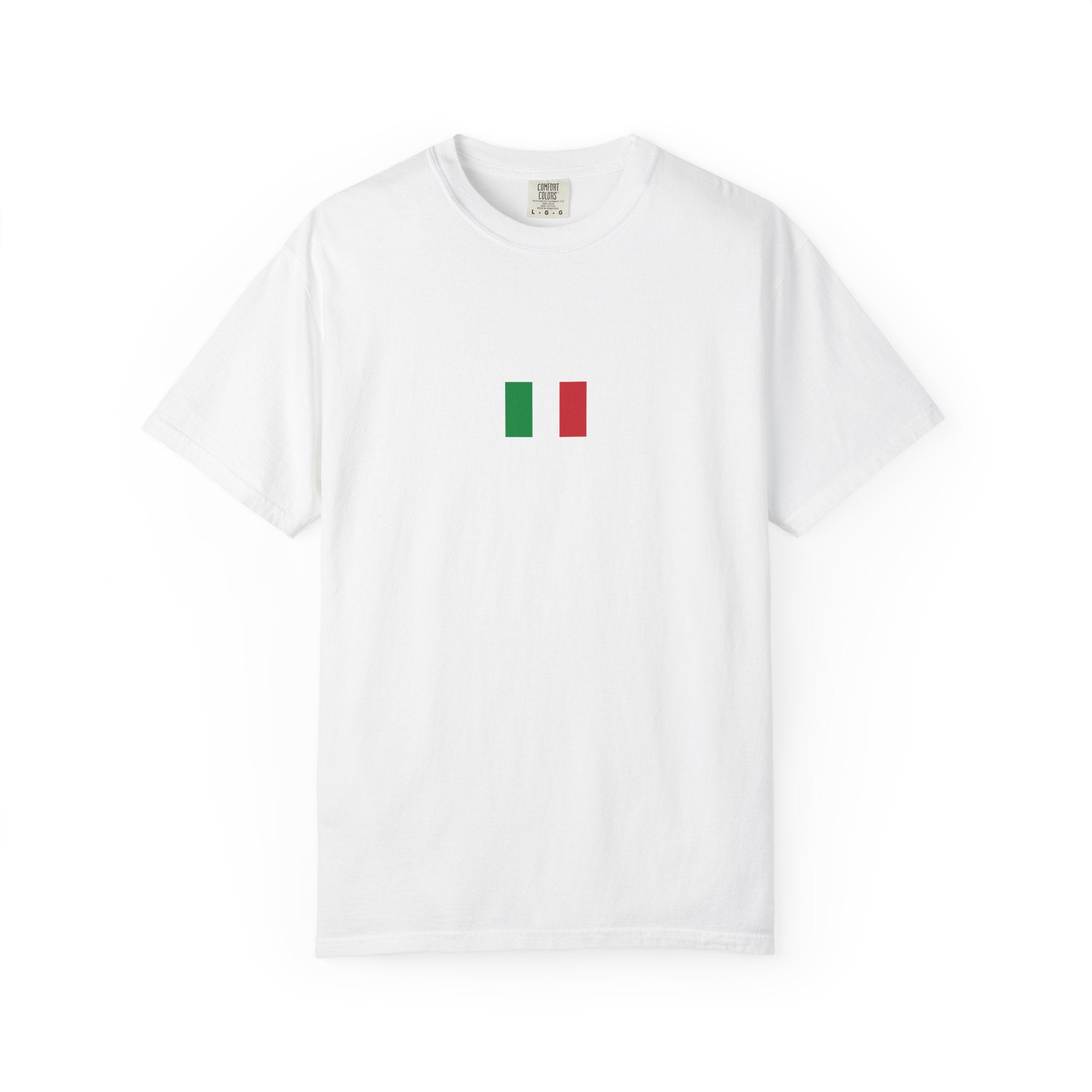 Italian Flag T‑Shirt — Minimal Italy Pride Tee