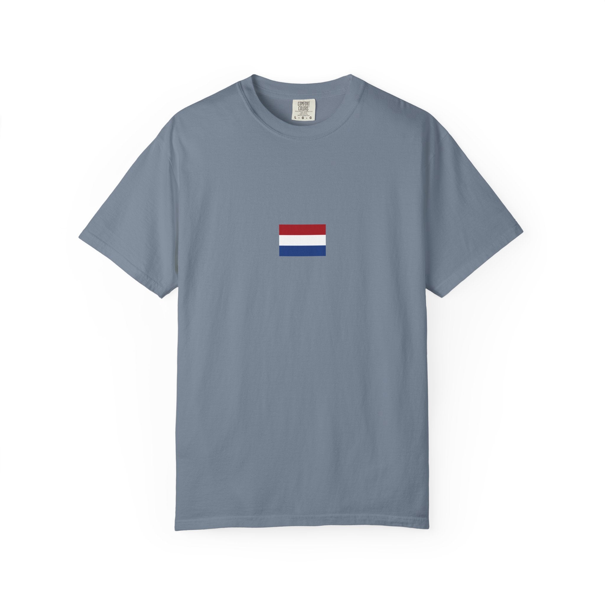 𝗡𝗘𝗧𝗛𝗘𝗥𝗟𝗔𝗡𝗗𝗦 | 𝗧‑𝗦𝗛𝗜𝗥𝗧 𝗧-𝗦𝗛𝗜𝗥𝗧 "Minimal Front Flag & Back Map Design" 👕🛒📦✈️🌍🚚✅
