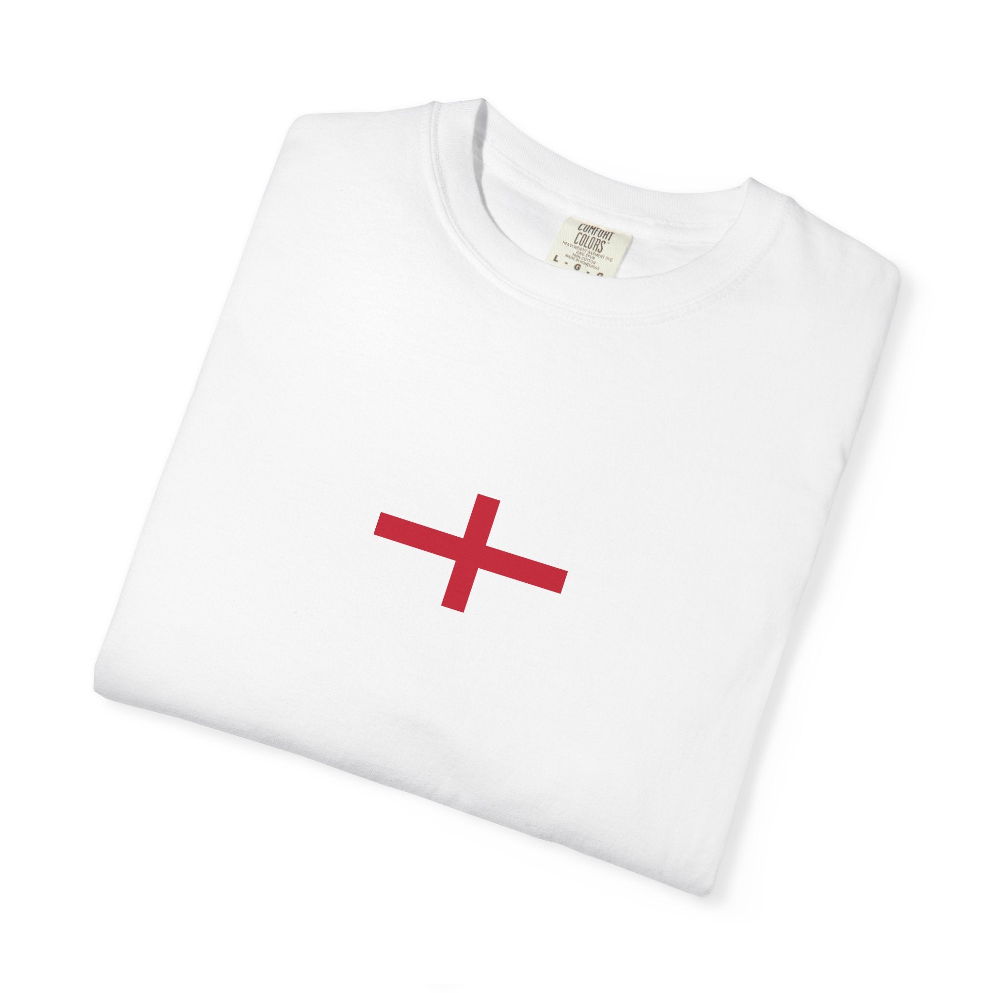 England Flag Map T-Shirt — St George’s Cross Tee