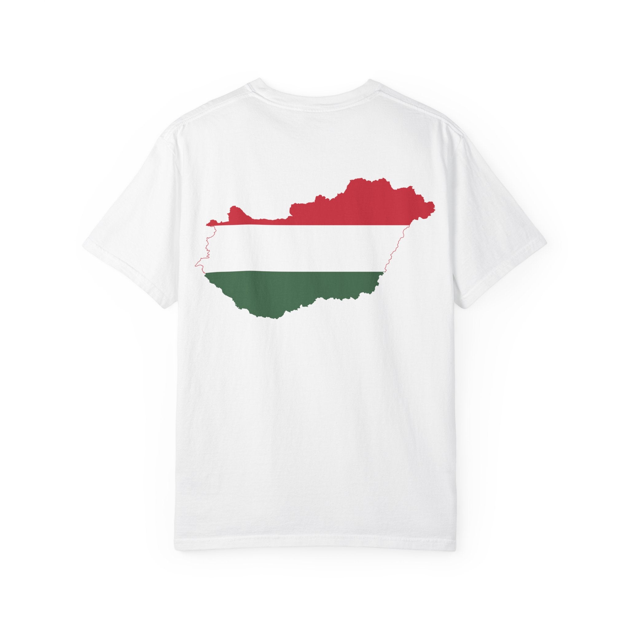 𝗛𝗨𝗡𝗚𝗔𝗥𝗬 | 𝗧‑𝗦𝗛𝗜𝗥𝗧 "Minimal Front Flag & Back Map Design" 👕🛒📦✈️🌍🚚✅