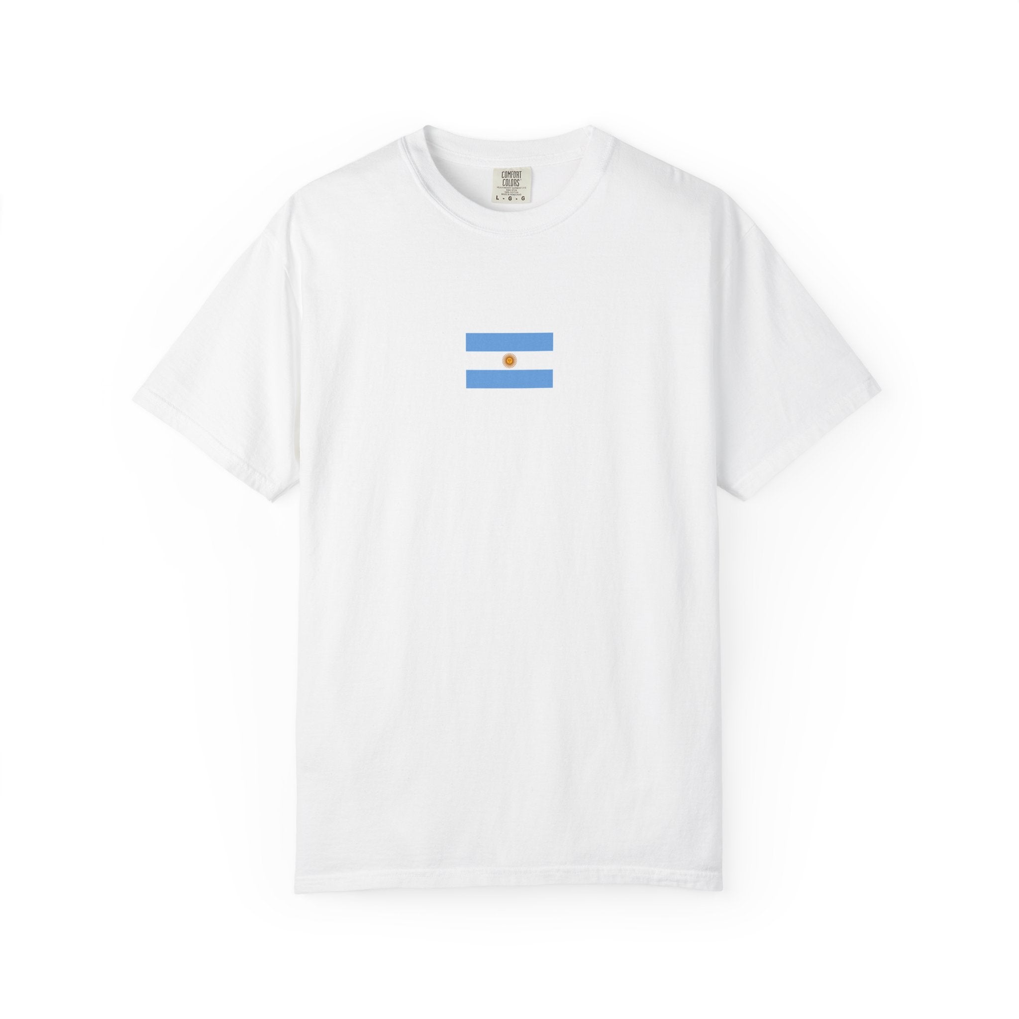 Argentina Flag T-Shirt — Minimal Argentine Pride Tee