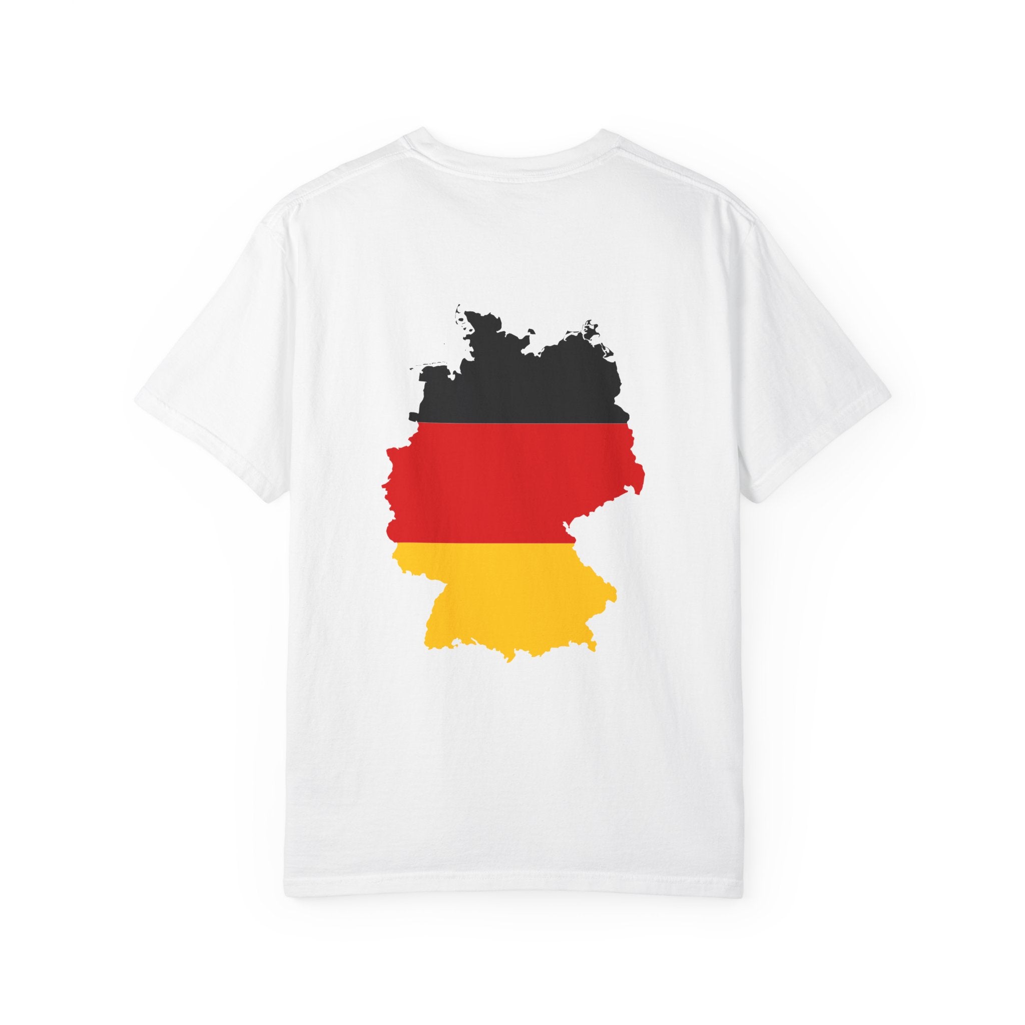 Germany Flag Map T-Shirt — German Flag Tee, Deutschland Map Shirt