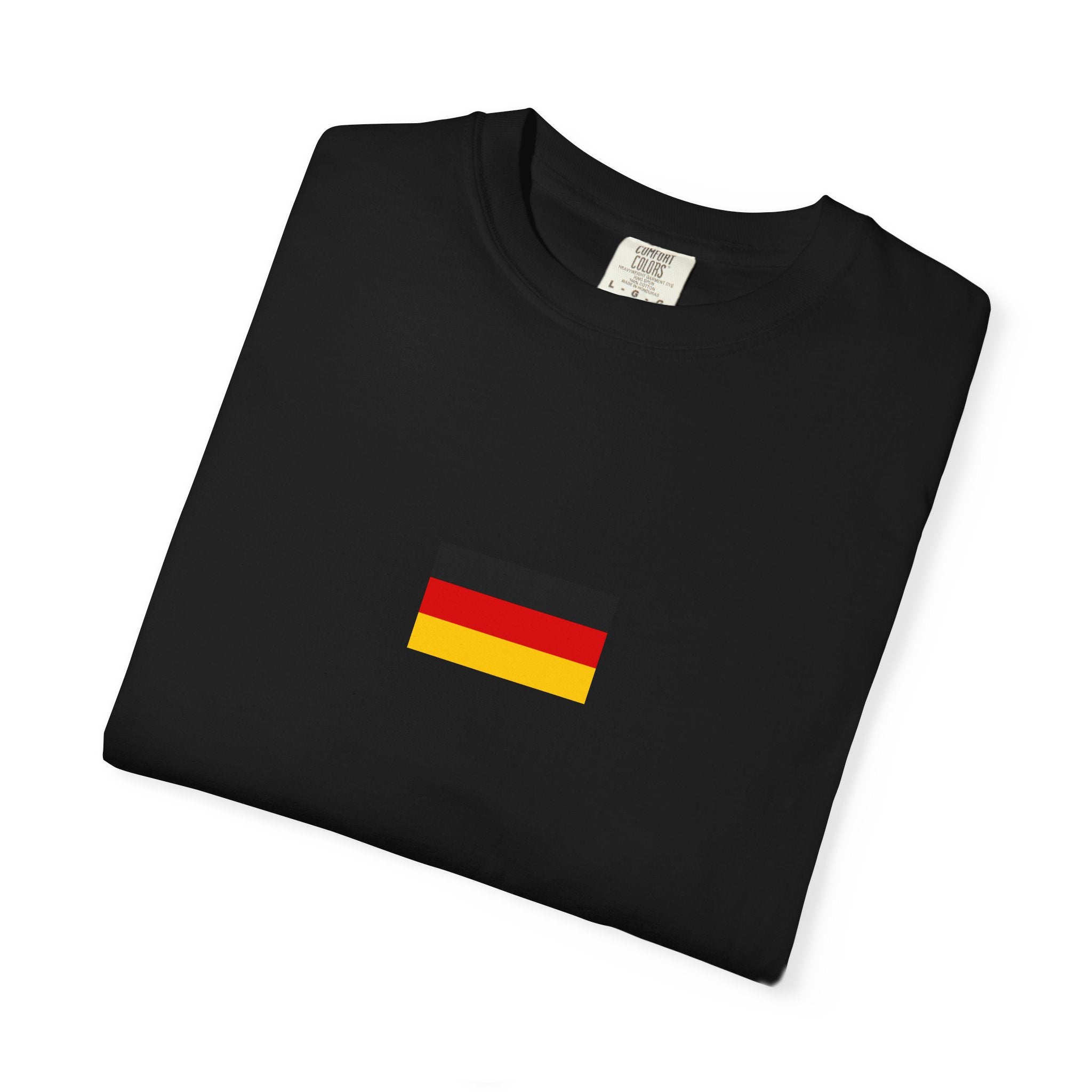 Germany Flag Map T-Shirt — German Flag Tee, Deutschland Map Shirt