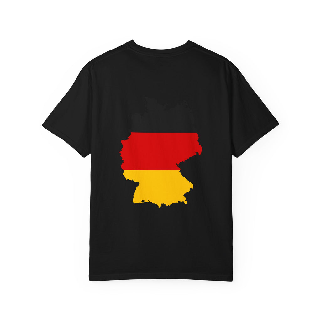 𝗚𝗘𝗥𝗠𝗔𝗡𝗬 | 𝗧‑𝗦𝗛𝗜𝗥𝗧 "Minimal Front Flag & Back Map Design" 👕🛒📦✈️🌍🚚✅