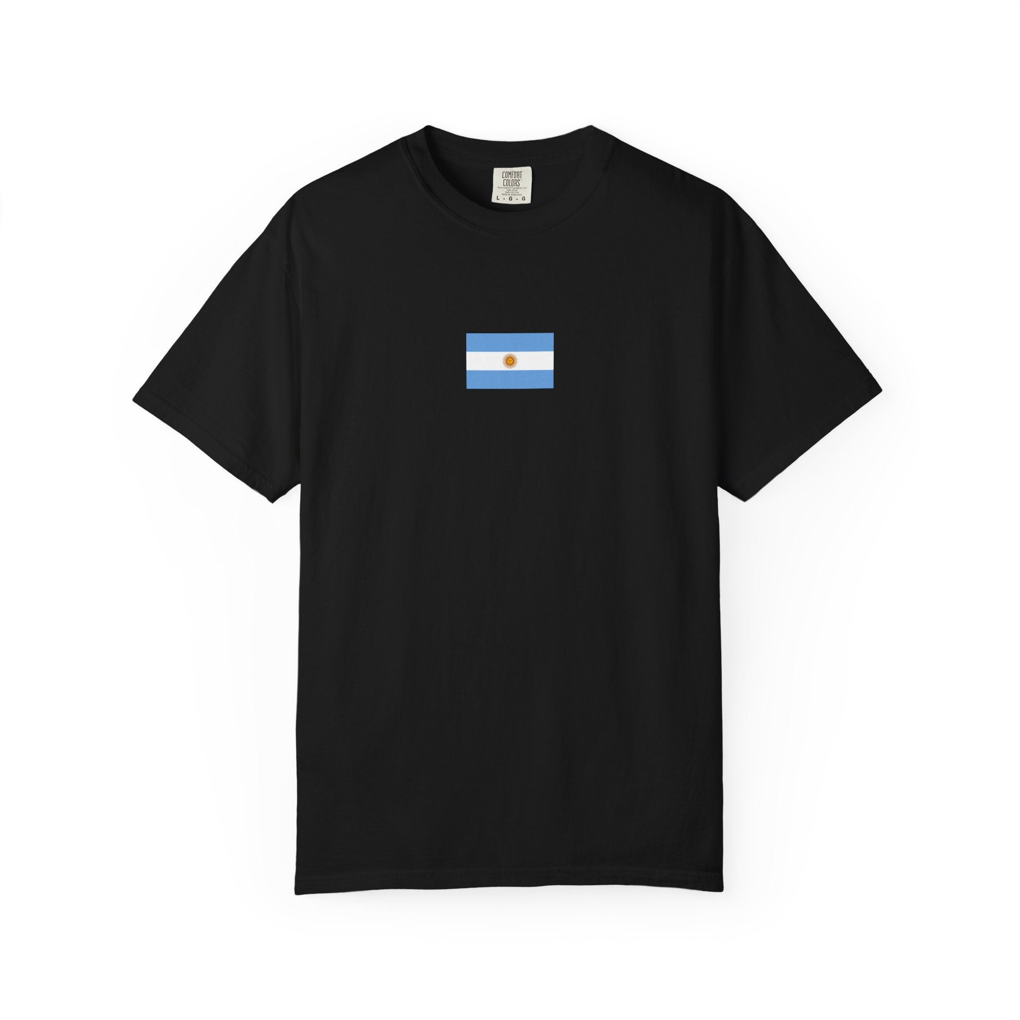 Argentina Flag T-Shirt — Minimal Argentine Pride Tee