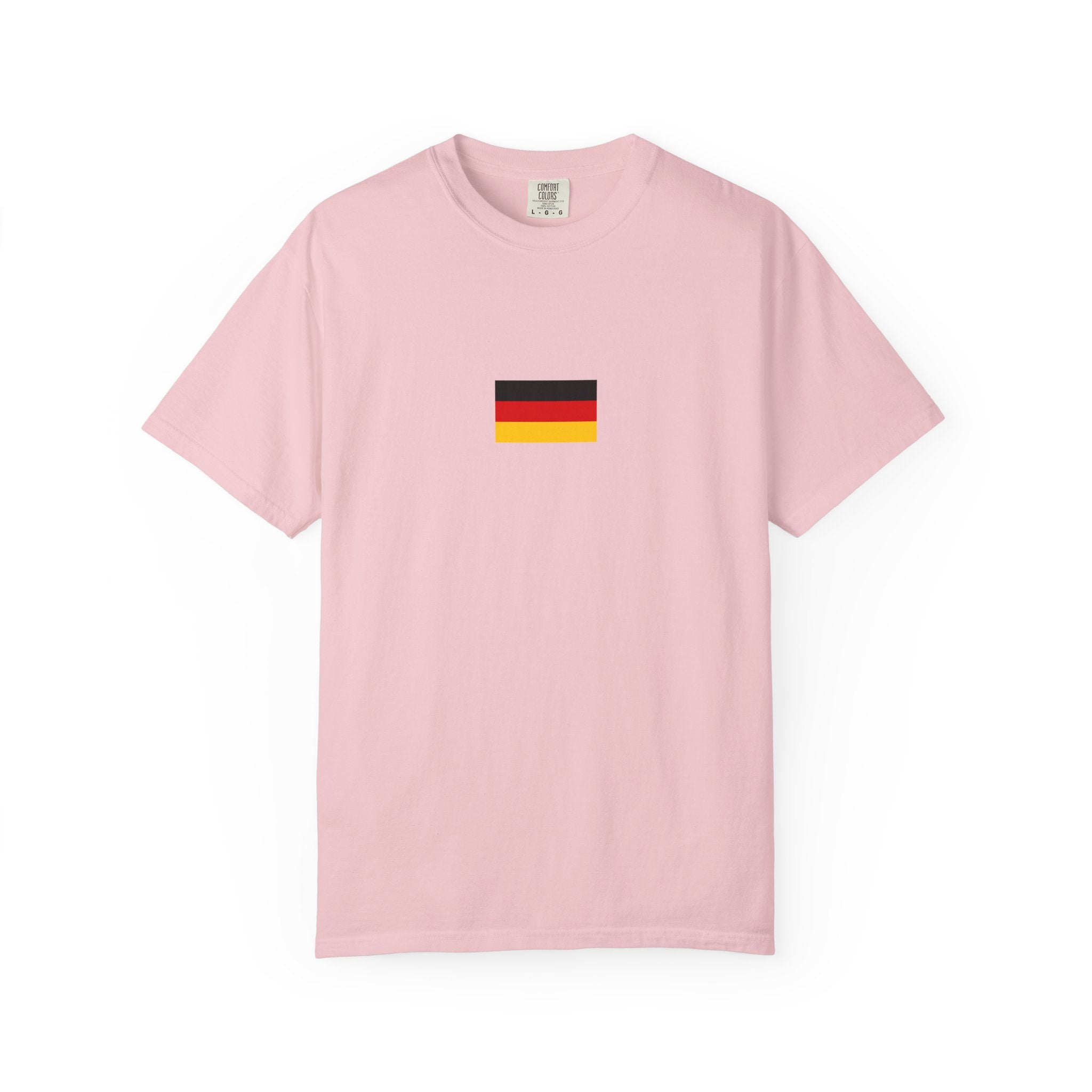 Germany Flag Map T-Shirt — German Flag Tee, Deutschland Map Shirt