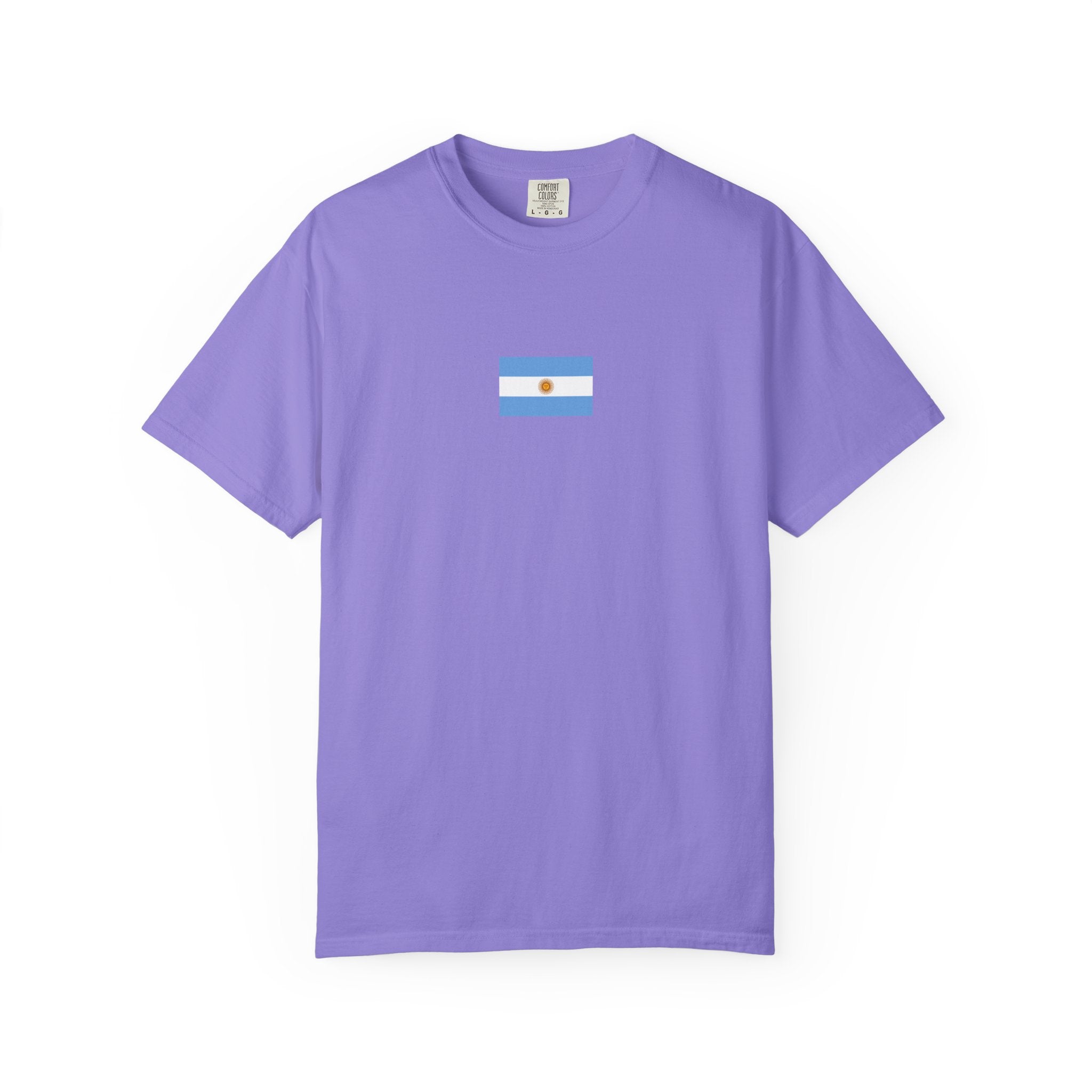 Argentina Flag T-Shirt — Minimal Argentine Pride Tee