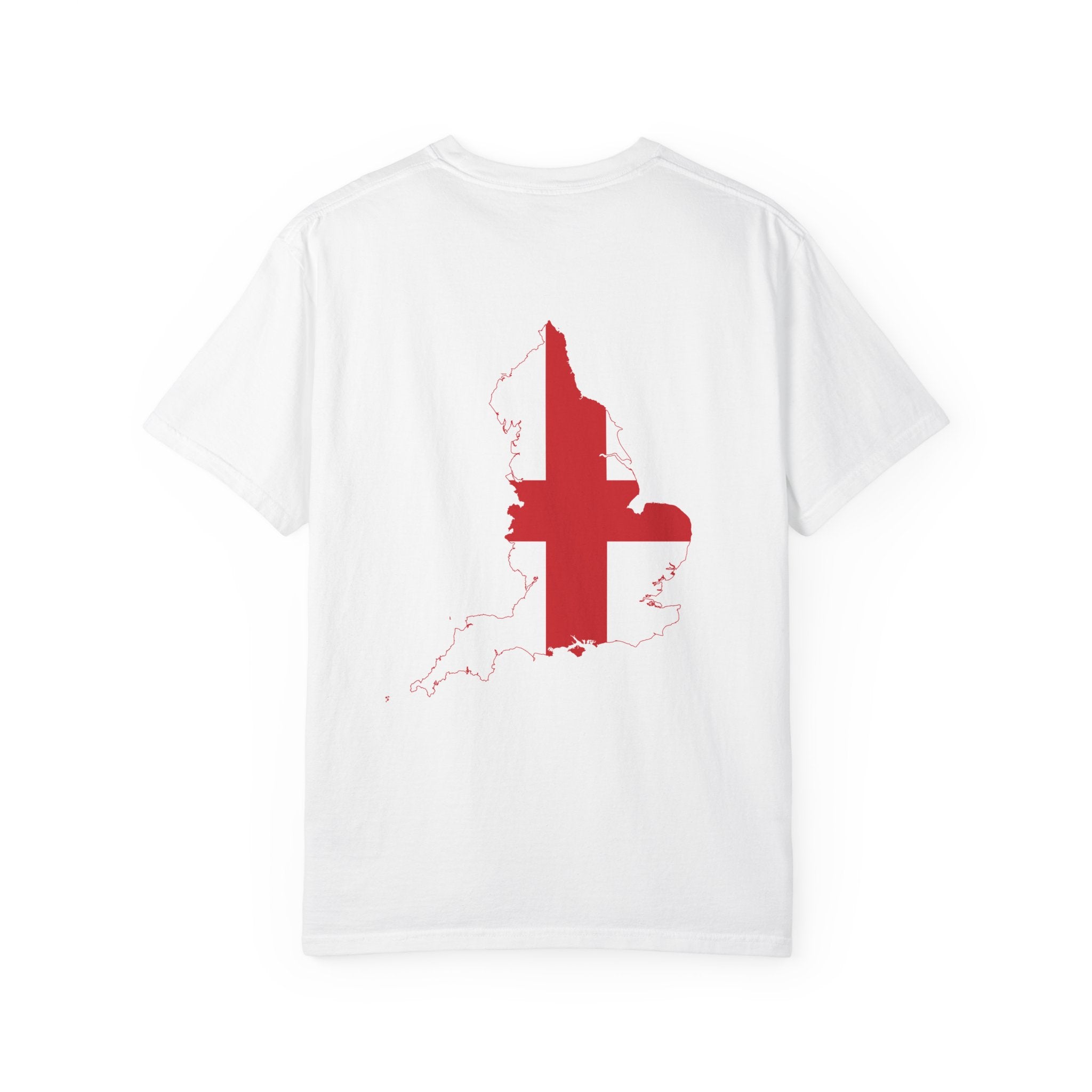England Flag Map T-Shirt — St George’s Cross Tee