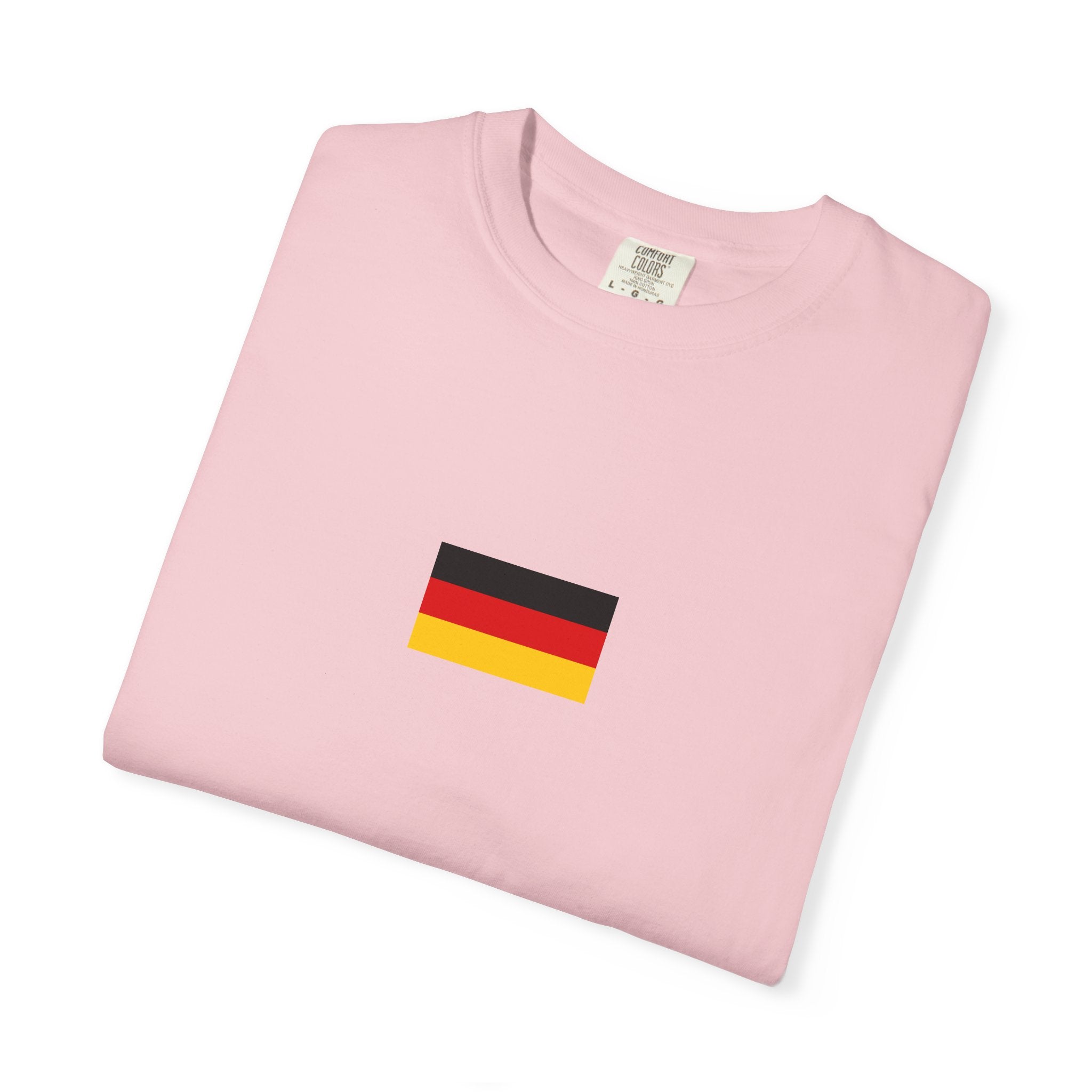 𝗚𝗘𝗥𝗠𝗔𝗡𝗬 | 𝗧‑𝗦𝗛𝗜𝗥𝗧 "Minimal Front Flag & Back Map Design" 👕🛒📦✈️🌍🚚✅