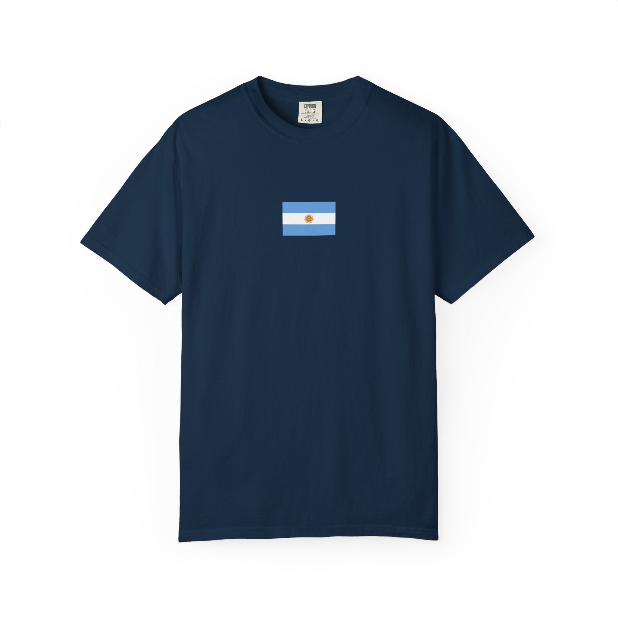 Argentina Flag T-Shirt — Minimal Argentine Pride Tee