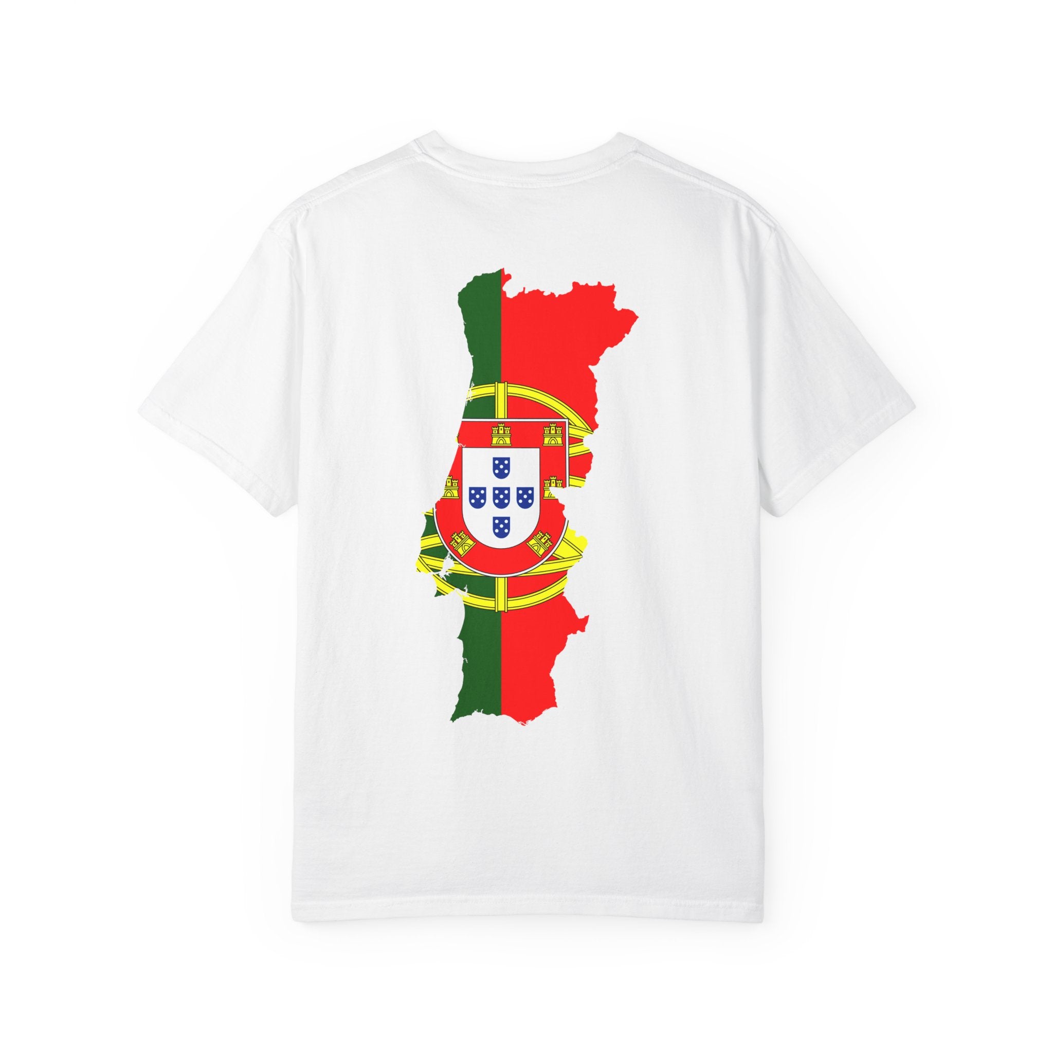 𝗣𝗢𝗥𝗧𝗨𝗚𝗔𝗟 | 𝗧‑𝗦𝗛𝗜𝗥𝗧 "Minimal Front Flag & Back Map Design" 👕🛒📦✈️🌍🚚✅