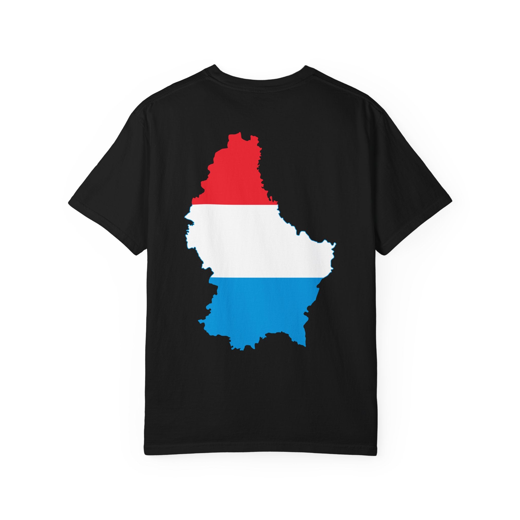 𝗟𝗨𝗫𝗘𝗠𝗕𝗢𝗨𝗥𝗚 | 𝗧‑𝗦𝗛𝗜𝗥𝗧 "Minimal Front Flag & Back Map Design" 👕🛒📦✈️🌍🚚✅