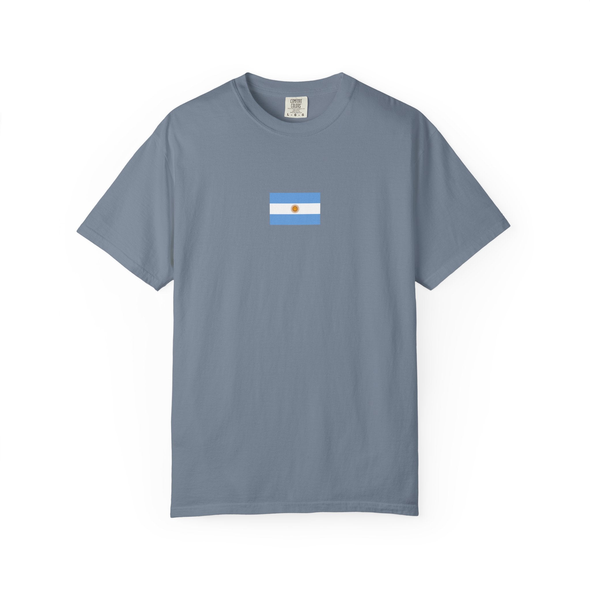 Argentina Flag T-Shirt — Minimal Argentine Pride Tee