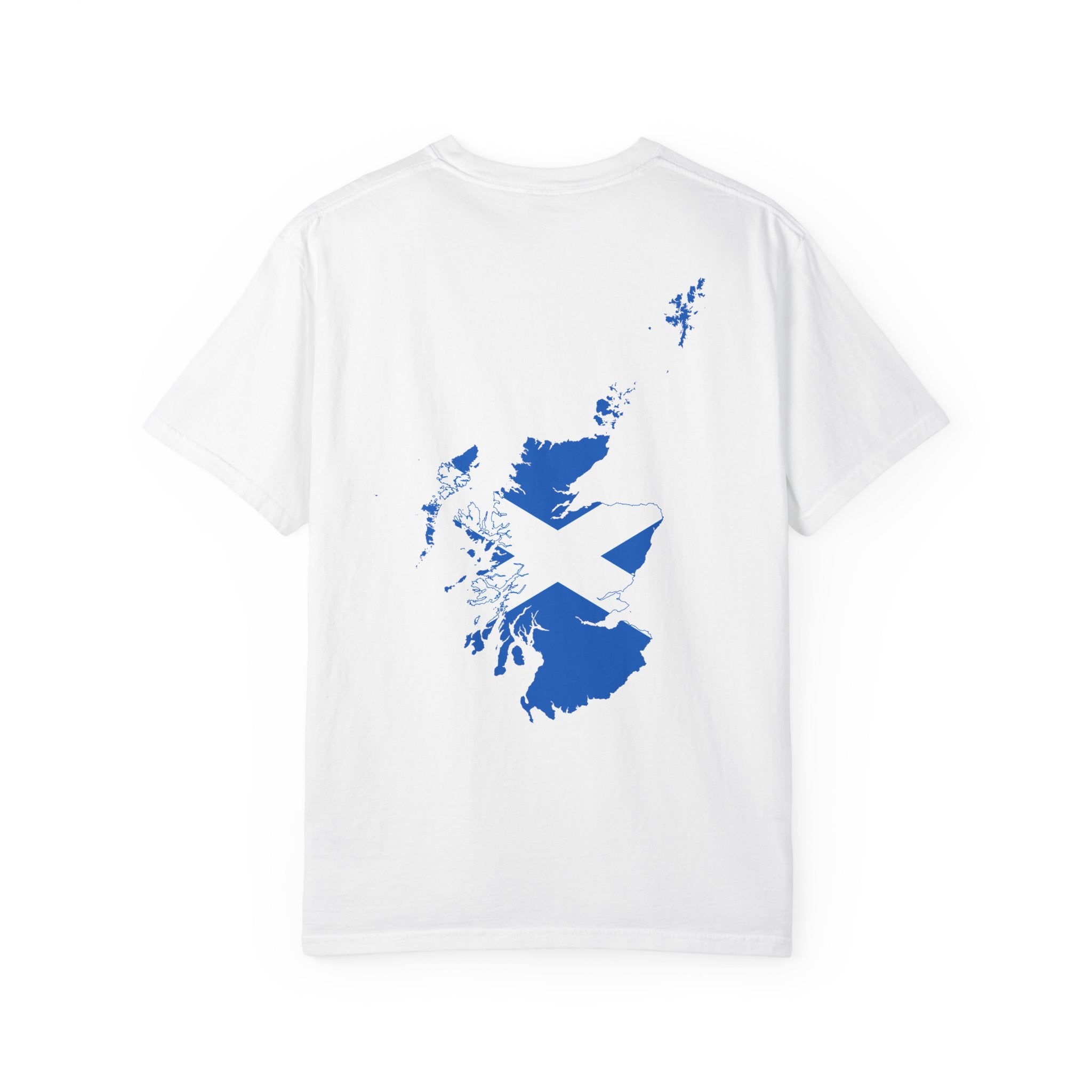 𝗦𝗖𝗢𝗧𝗟𝗔𝗡𝗗 | 𝗧‑𝗦𝗛𝗜𝗥𝗧 "Minimal Front Flag & Back Map Design" 👕🛒📦✈️🌍🚚✅