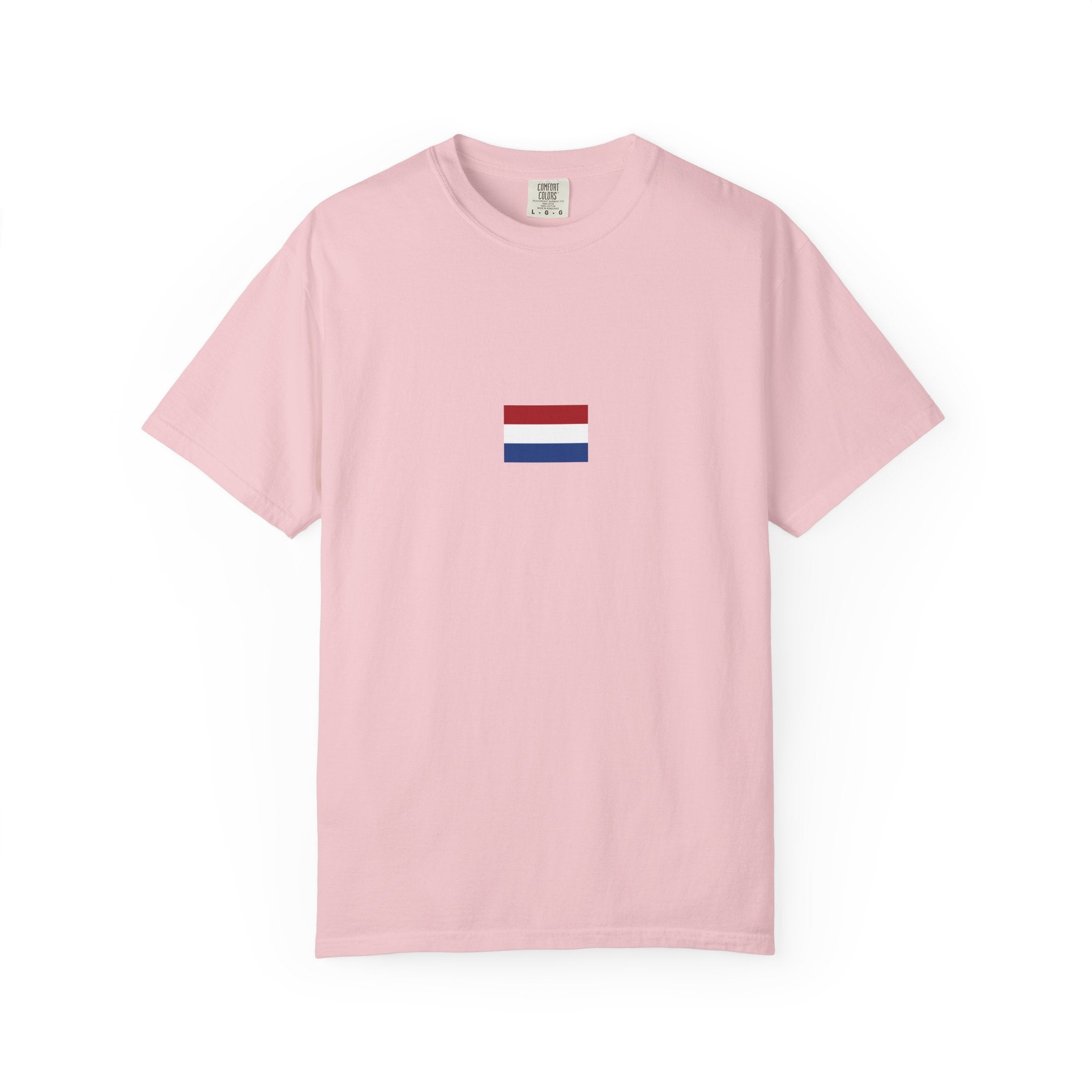 𝗡𝗘𝗧𝗛𝗘𝗥𝗟𝗔𝗡𝗗𝗦 | 𝗧‑𝗦𝗛𝗜𝗥𝗧 𝗧-𝗦𝗛𝗜𝗥𝗧 "Minimal Front Flag & Back Map Design" 👕🛒📦✈️🌍🚚✅