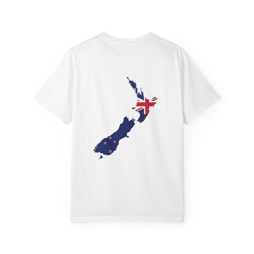 𝗡𝗘𝗪 𝗭𝗘𝗔𝗟𝗔𝗡𝗗 | 𝗧‑𝗦𝗛𝗜𝗥𝗧 "Minimal Front Flag & Back Map Design" 👕🛒📦✈️🌍🚚✅