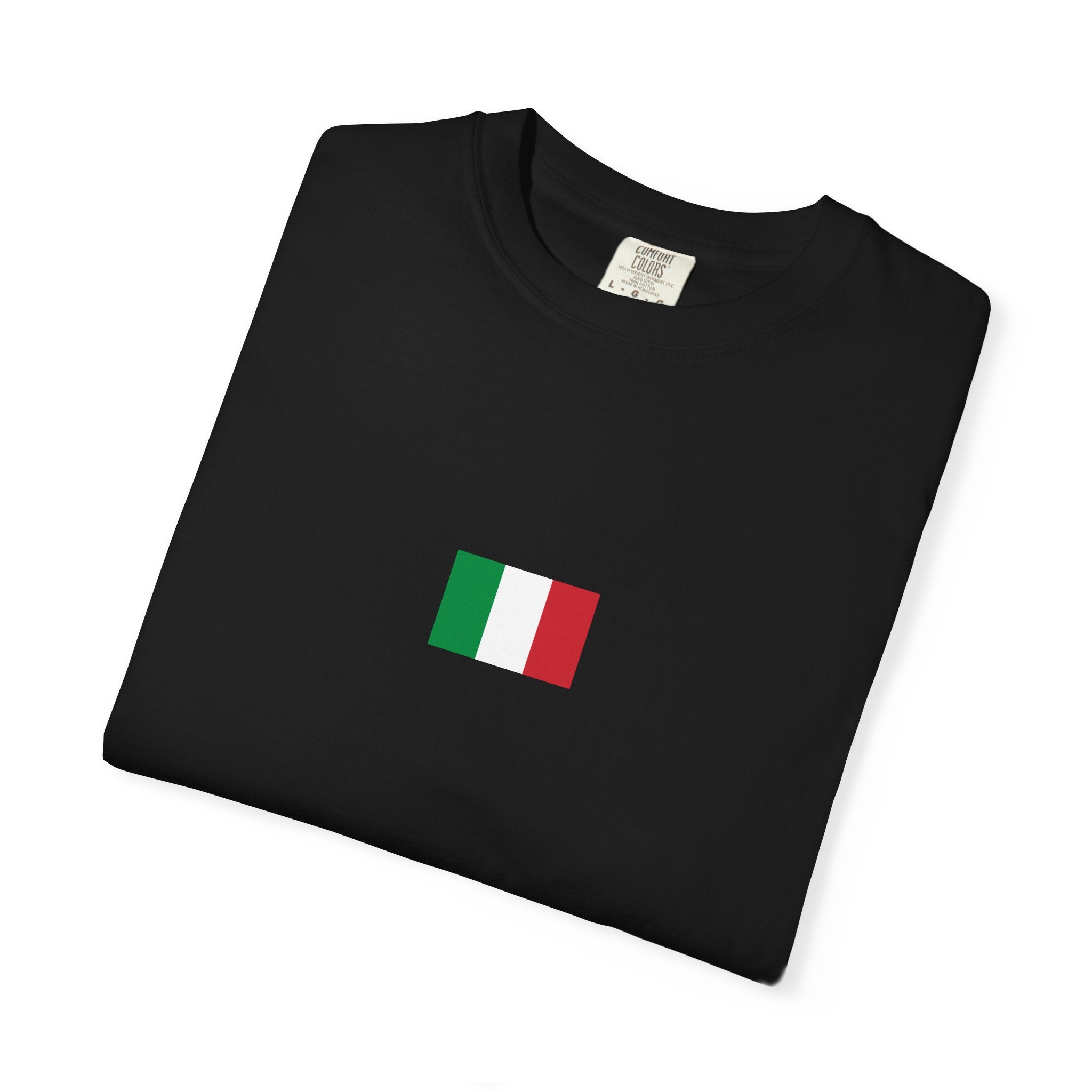 Italian Flag T‑Shirt — Minimal Italy Pride Tee