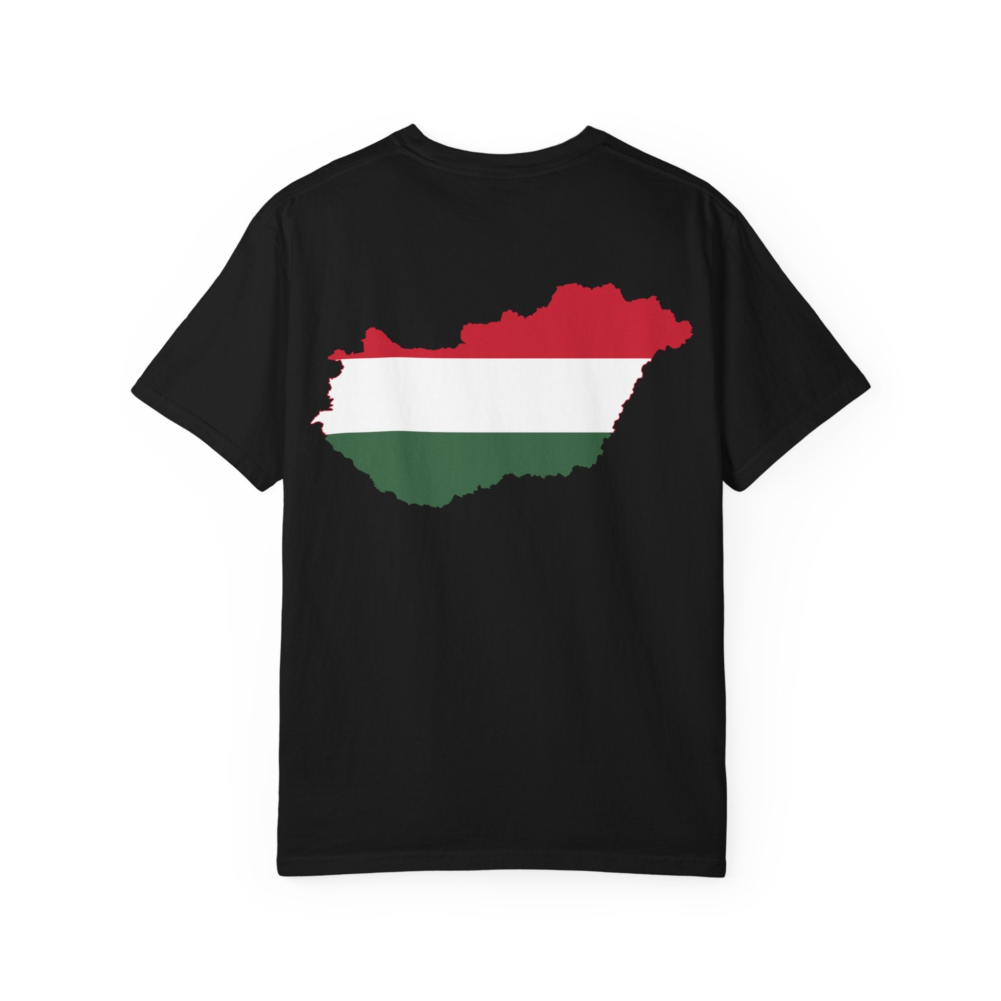 𝗛𝗨𝗡𝗚𝗔𝗥𝗬 | 𝗧‑𝗦𝗛𝗜𝗥𝗧 "Minimal Front Flag & Back Map Design" 👕🛒📦✈️🌍🚚✅