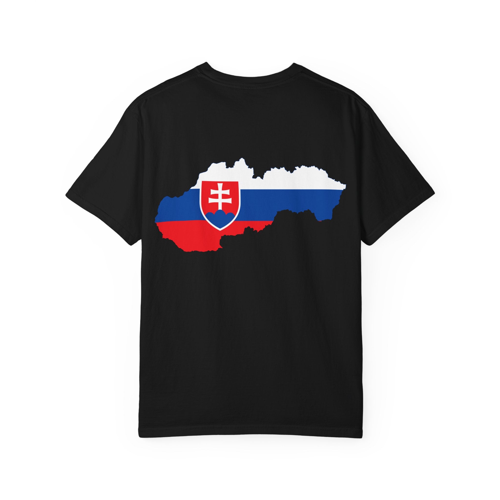 𝗦𝗟𝗢𝗩𝗔𝗞𝗜𝗔 | 𝗧‑𝗦𝗛𝗜𝗥𝗧 "Minimal Front Flag & Back Map Design" 👕🛒📦✈️🌍🚚✅
