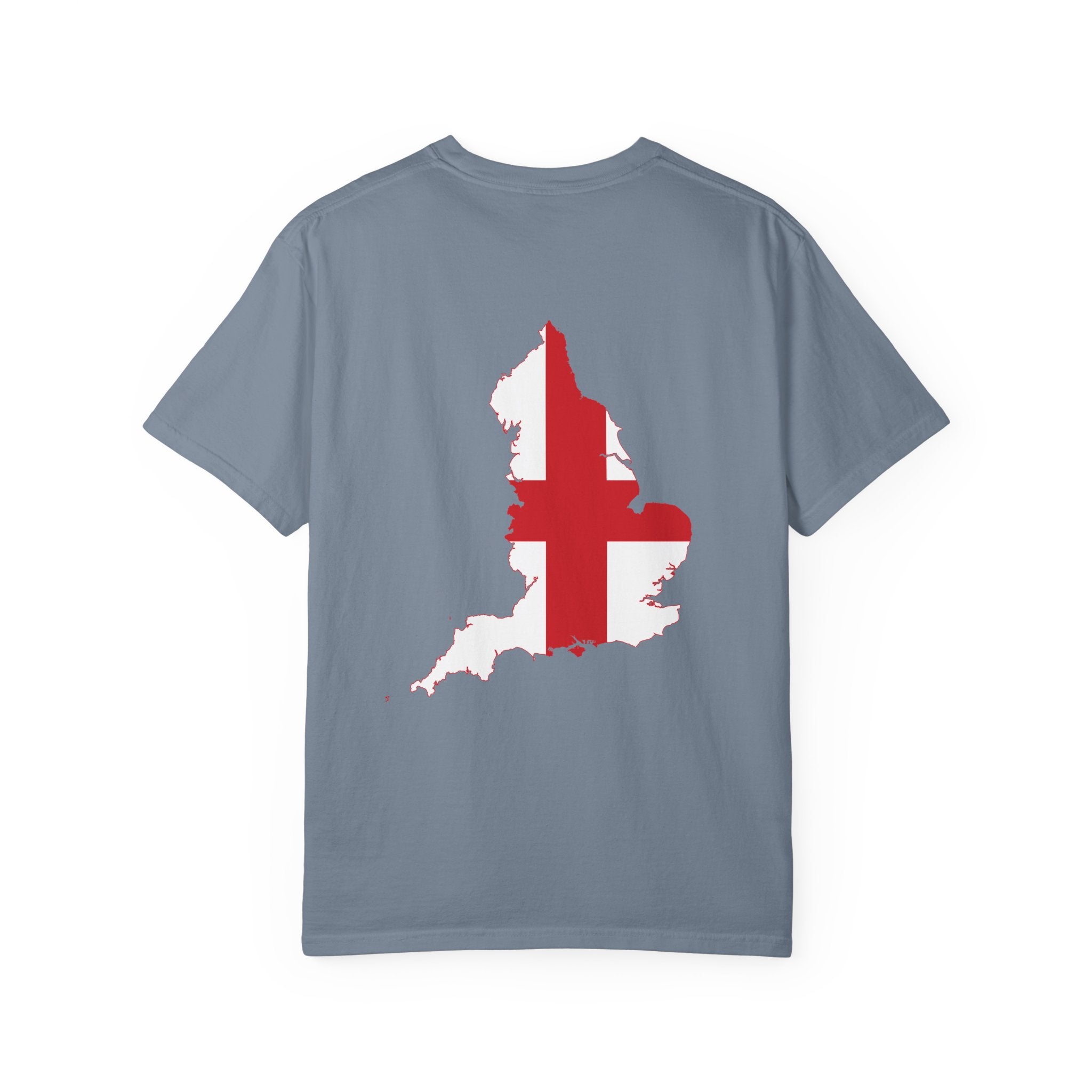 England Flag Map T-Shirt — St George’s Cross Tee