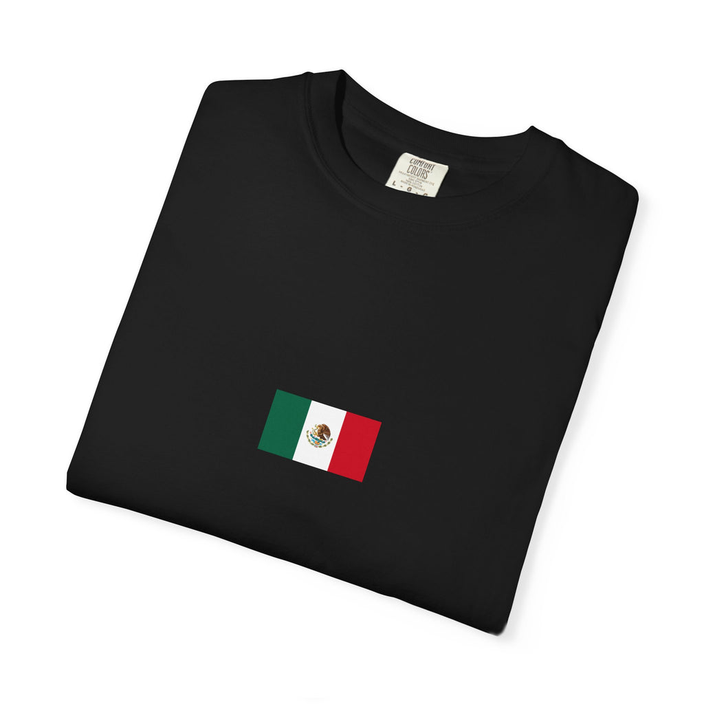 𝗠𝗘𝗫𝗜𝗖𝗢 | 𝗧‑𝗦𝗛𝗜𝗥𝗧 "Minimal Front Flag & Back Map Design" 👕🛒📦✈️🌍🚚✅