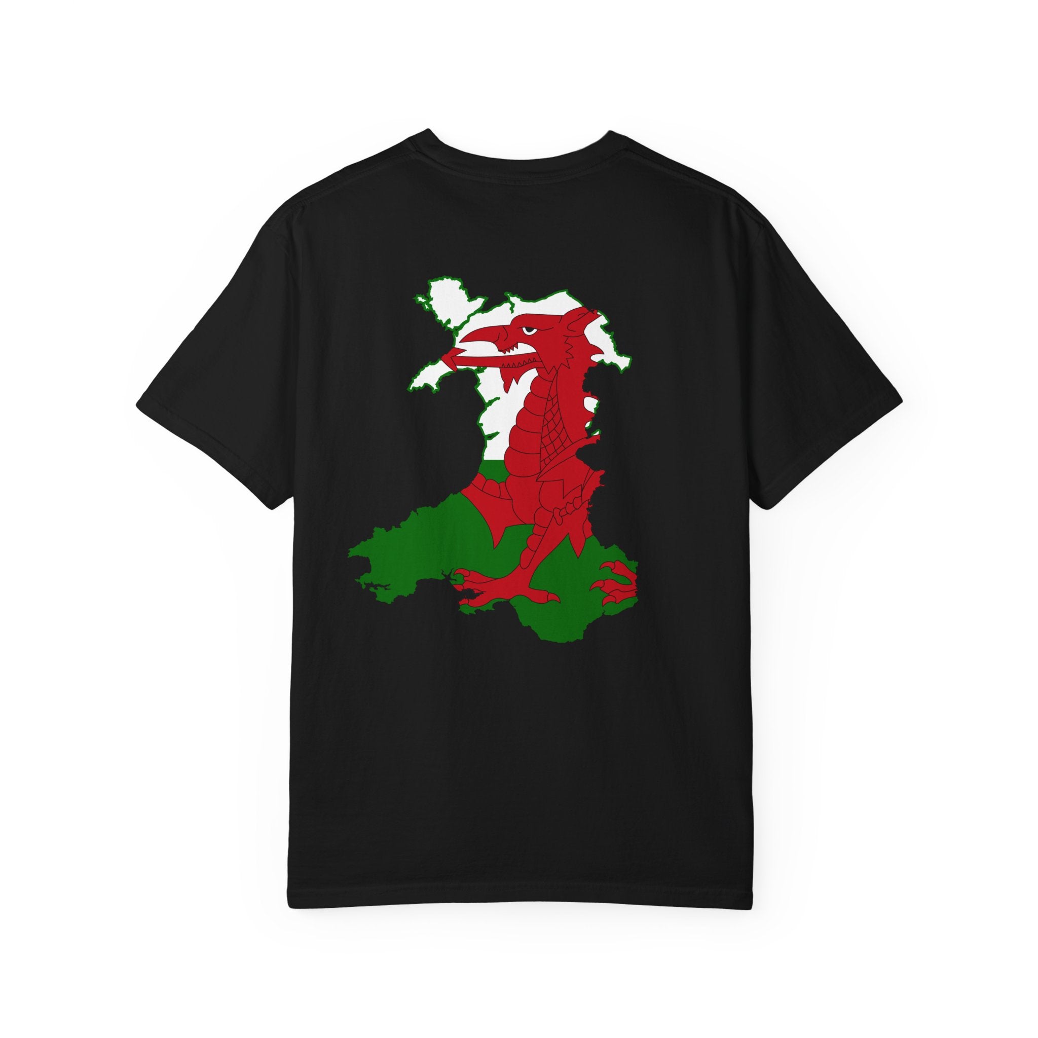 𝗪𝗔𝗟𝗘𝗦 | 𝗧-𝗦𝗛𝗜𝗥𝗧 "Minimal Front Flag & Back Map Design" 👕🛒📦✈️🌍🚚✅