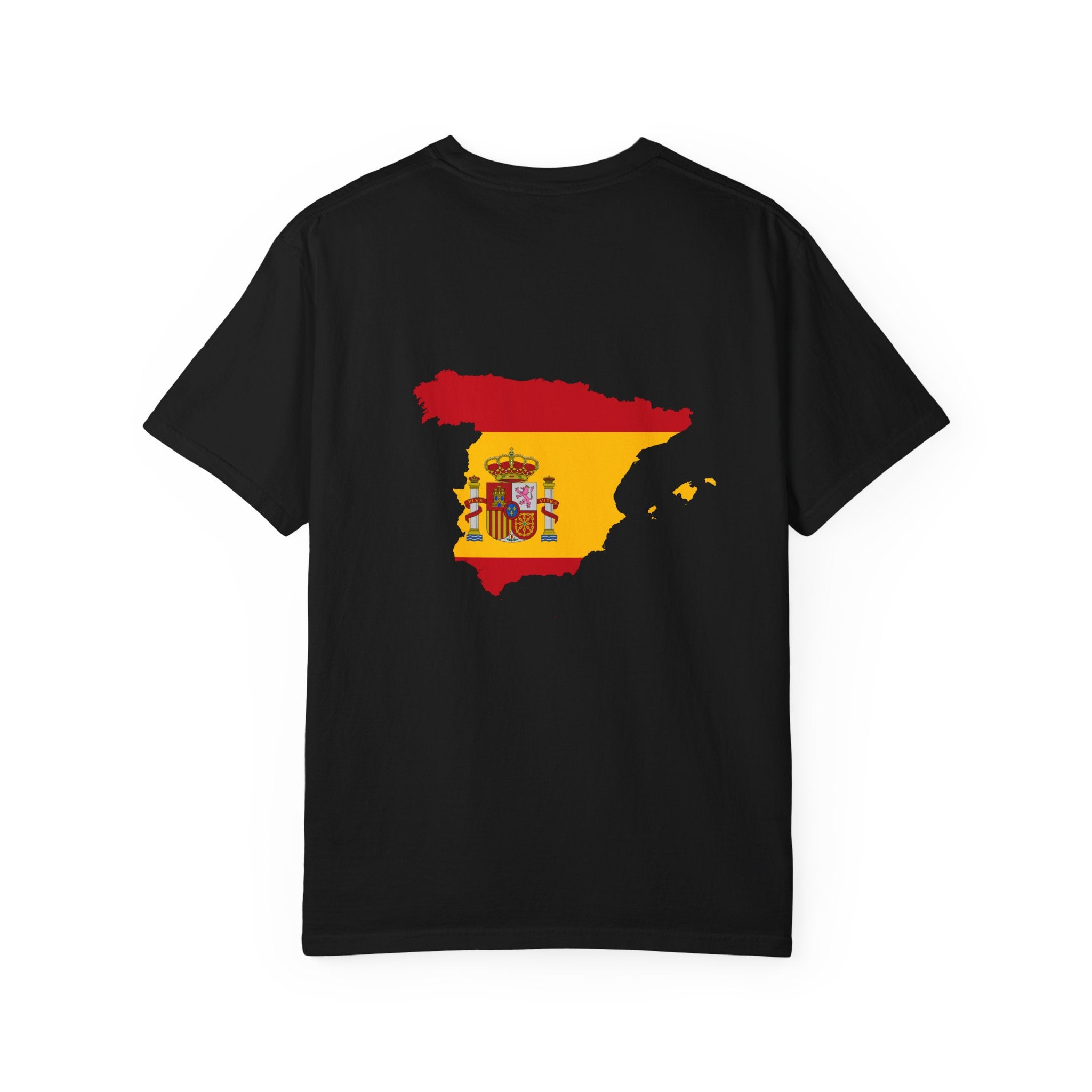 Spain Flag T-Shirt — Minimal Spanish Flag Tee