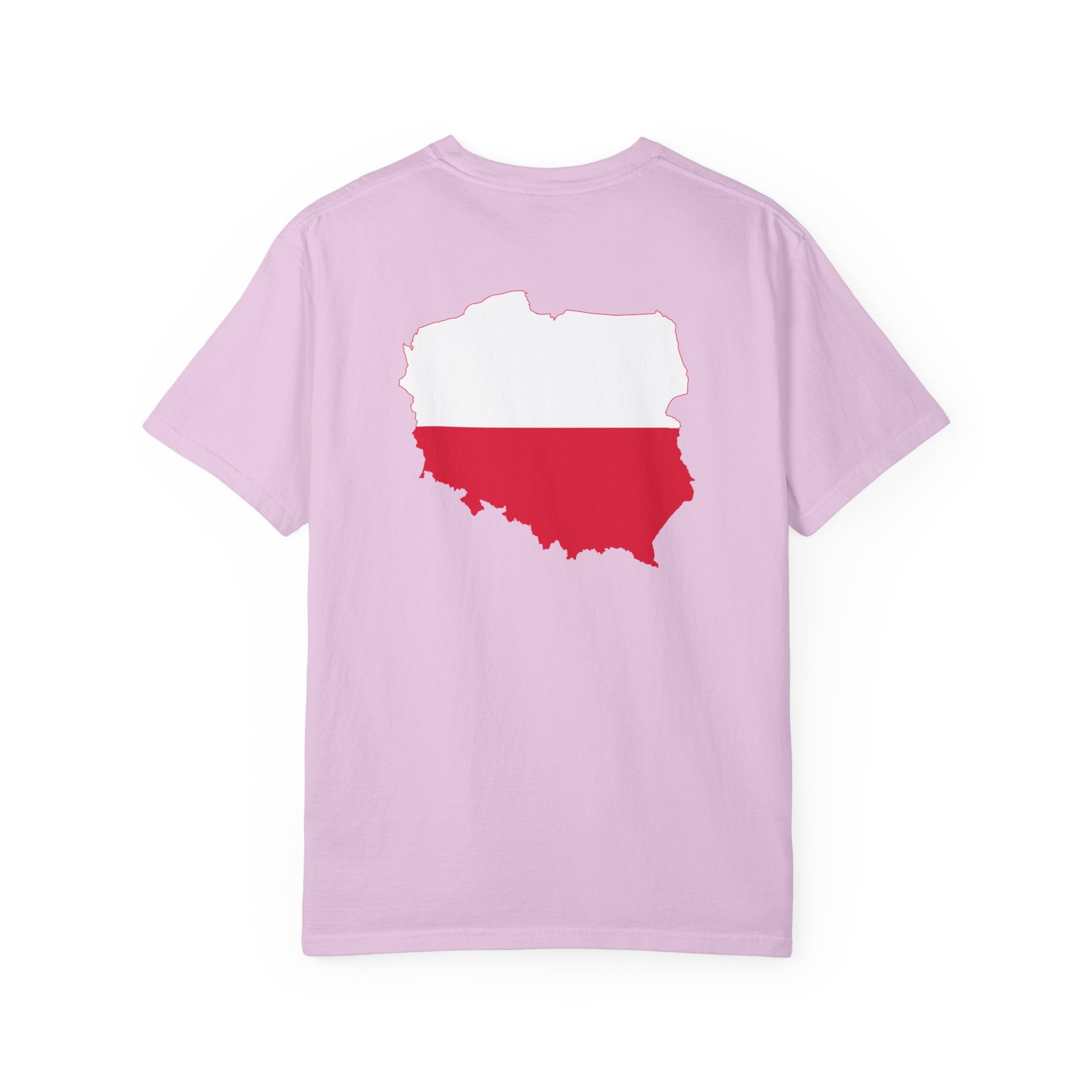 𝗣𝗢𝗟𝗔𝗡𝗗 | 𝗧‑𝗦𝗛𝗜𝗥𝗧 "Minimal Front Flag &amp; Back Map Design" 👕🛒📦✈️🌍🚚✅