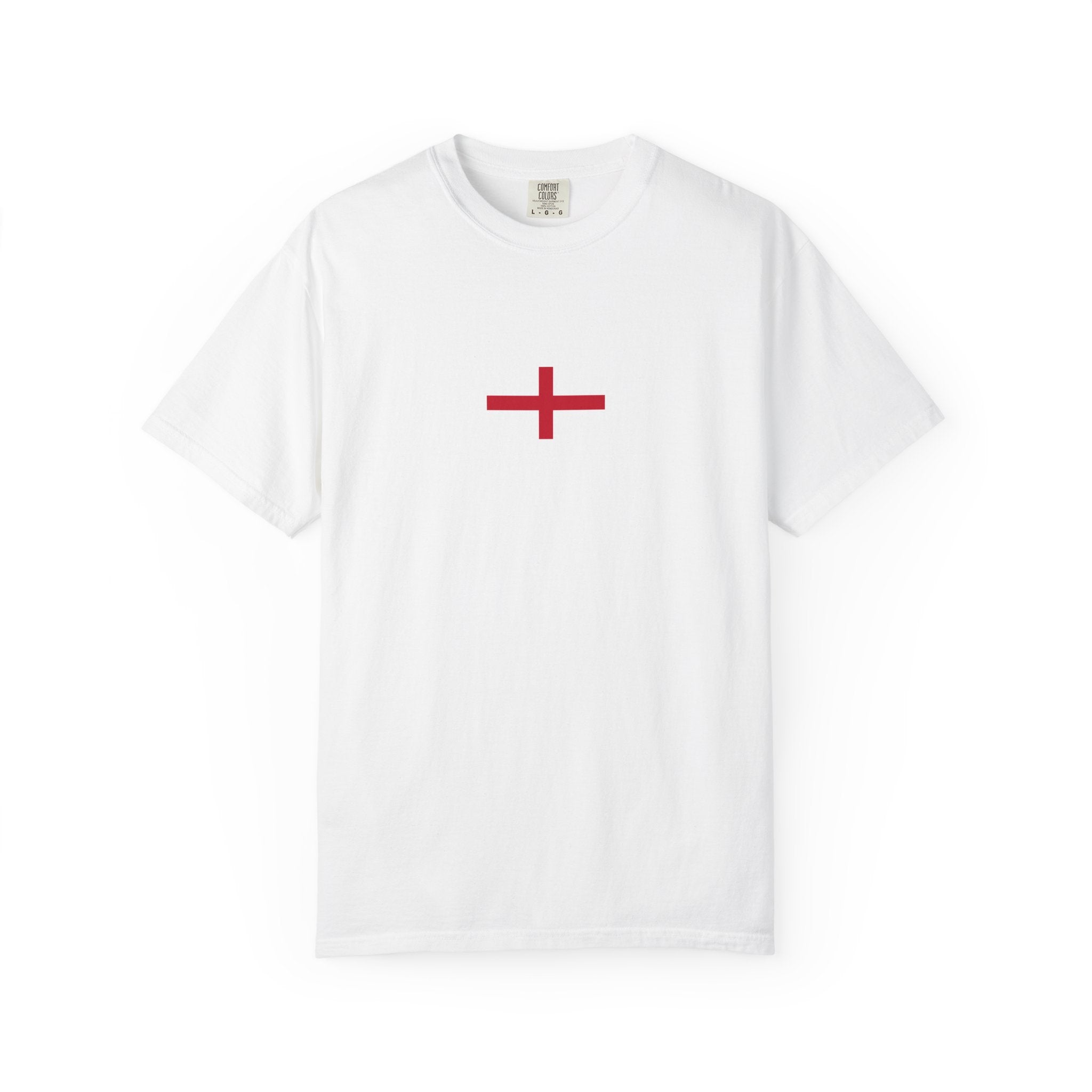England Flag Map T-Shirt — St George’s Cross Tee
