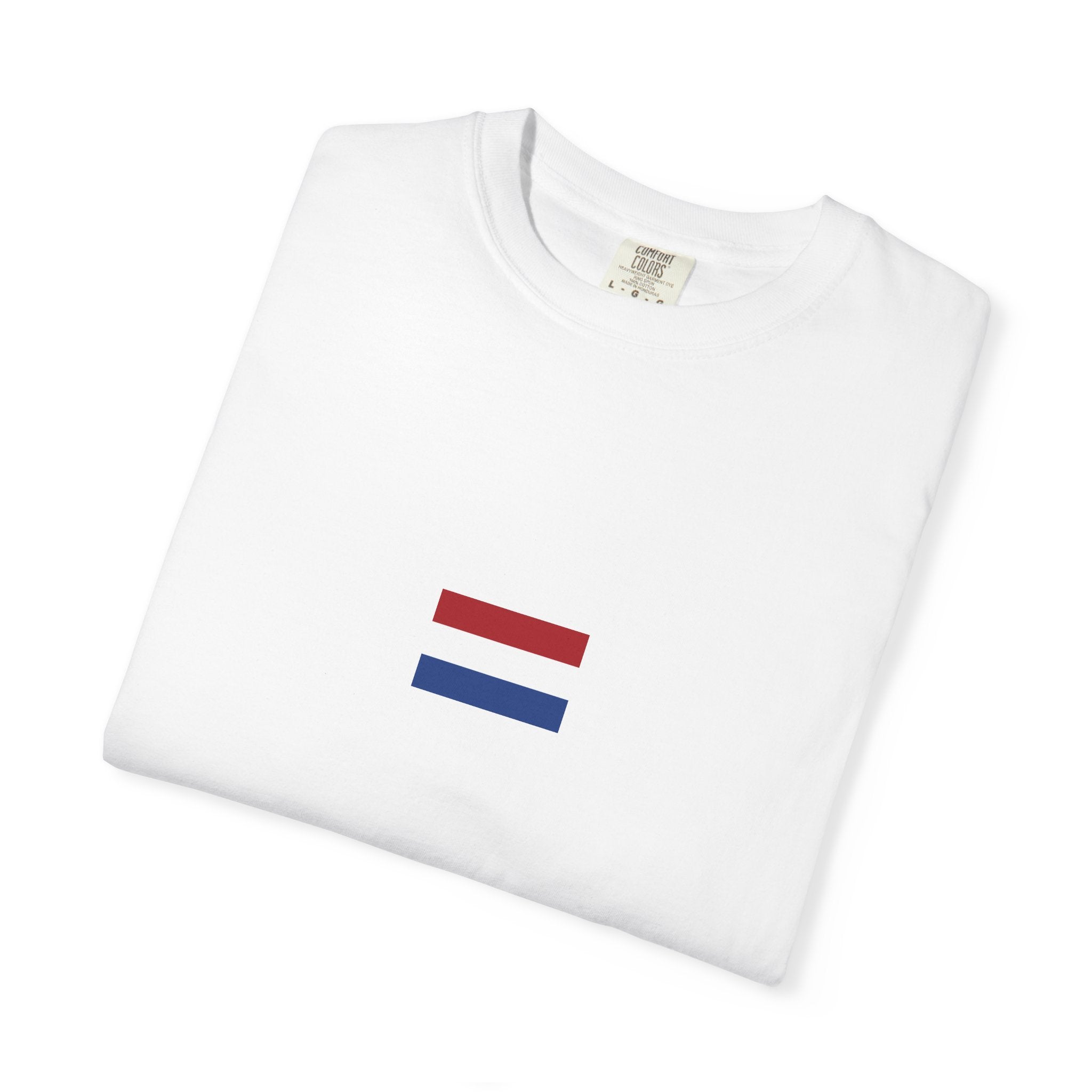 𝗡𝗘𝗧𝗛𝗘𝗥𝗟𝗔𝗡𝗗𝗦 | 𝗧‑𝗦𝗛𝗜𝗥𝗧 𝗧-𝗦𝗛𝗜𝗥𝗧 "Minimal Front Flag & Back Map Design" 👕🛒📦✈️🌍🚚✅