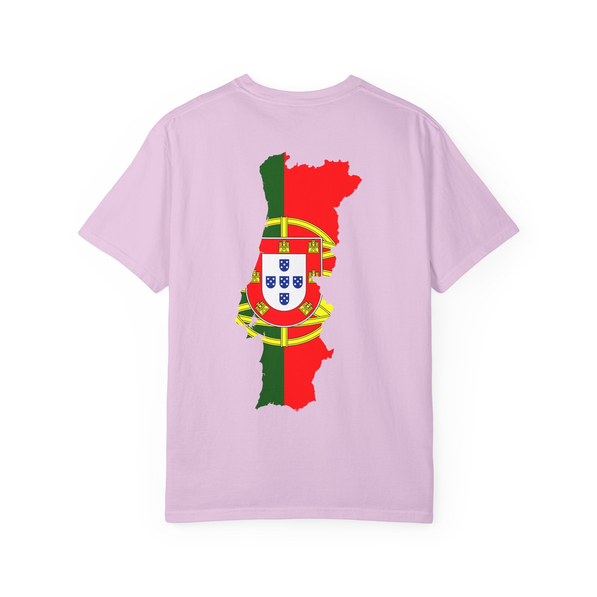 𝗣𝗢𝗥𝗧𝗨𝗚𝗔𝗟 | 𝗧‑𝗦𝗛𝗜𝗥𝗧 "Minimal Front Flag & Back Map Design" 👕🛒📦✈️🌍🚚✅