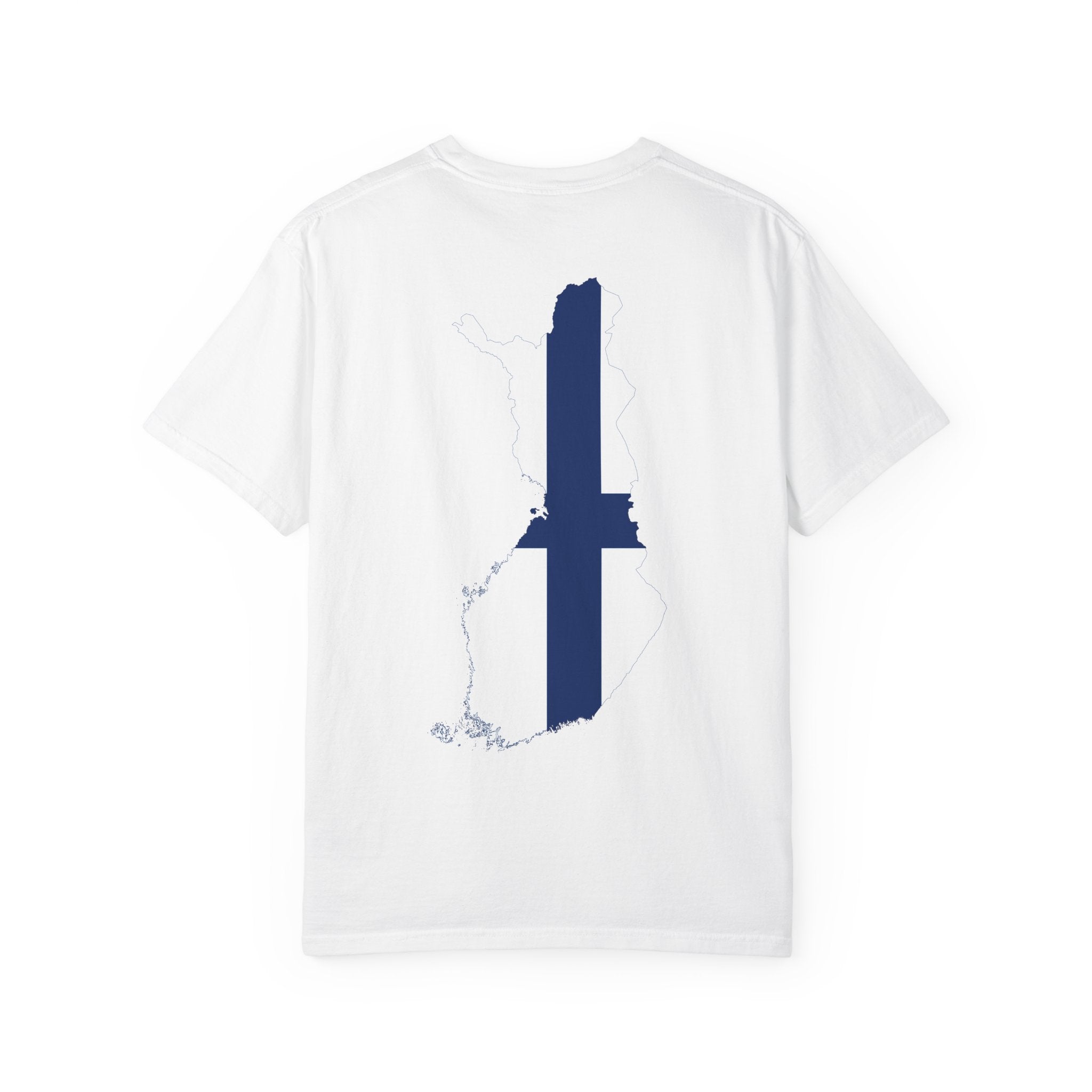 Finland Flag Tee — Minimal Nordic Cross T-Shirt