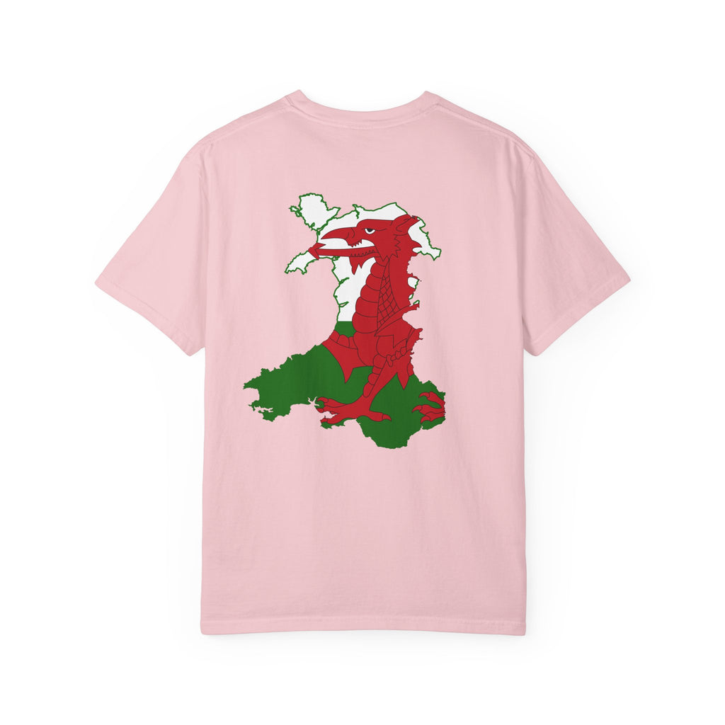 𝗪𝗔𝗟𝗘𝗦 | 𝗧-𝗦𝗛𝗜𝗥𝗧 "Minimal Front Flag & Back Map Design" 👕🛒📦✈️🌍🚚✅