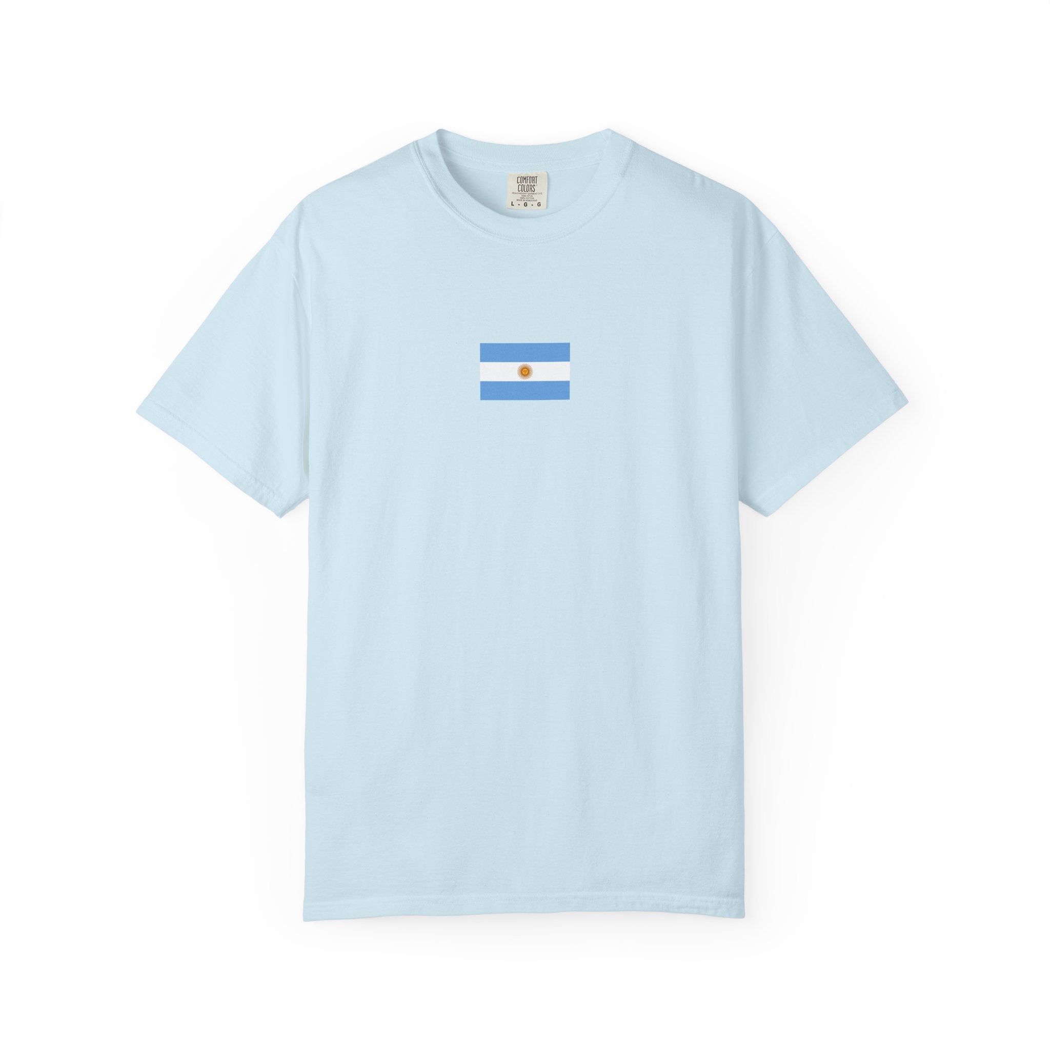 Argentina Flag T-Shirt — Minimal Argentine Pride Tee