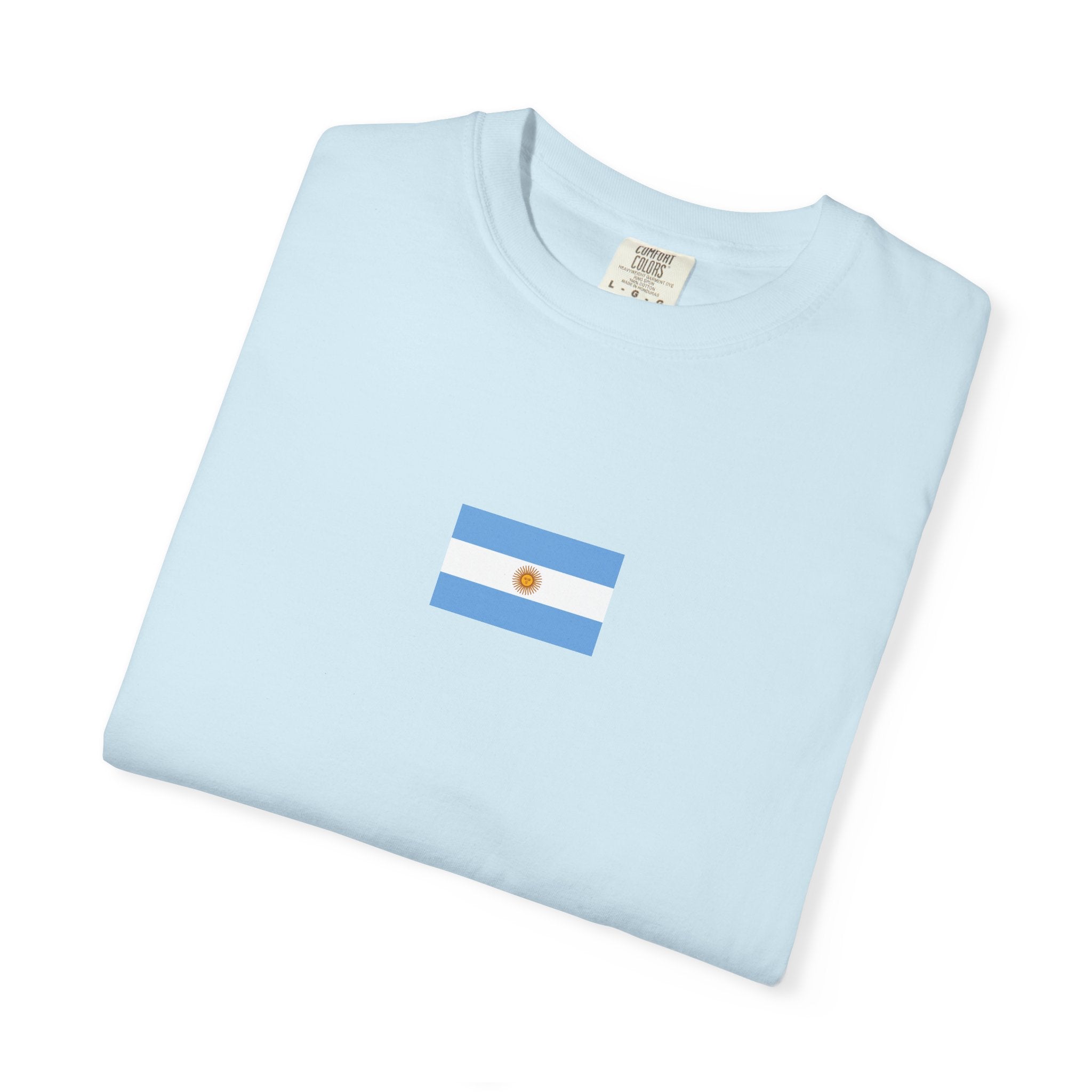 Argentina Flag T-Shirt — Minimal Argentine Pride Tee