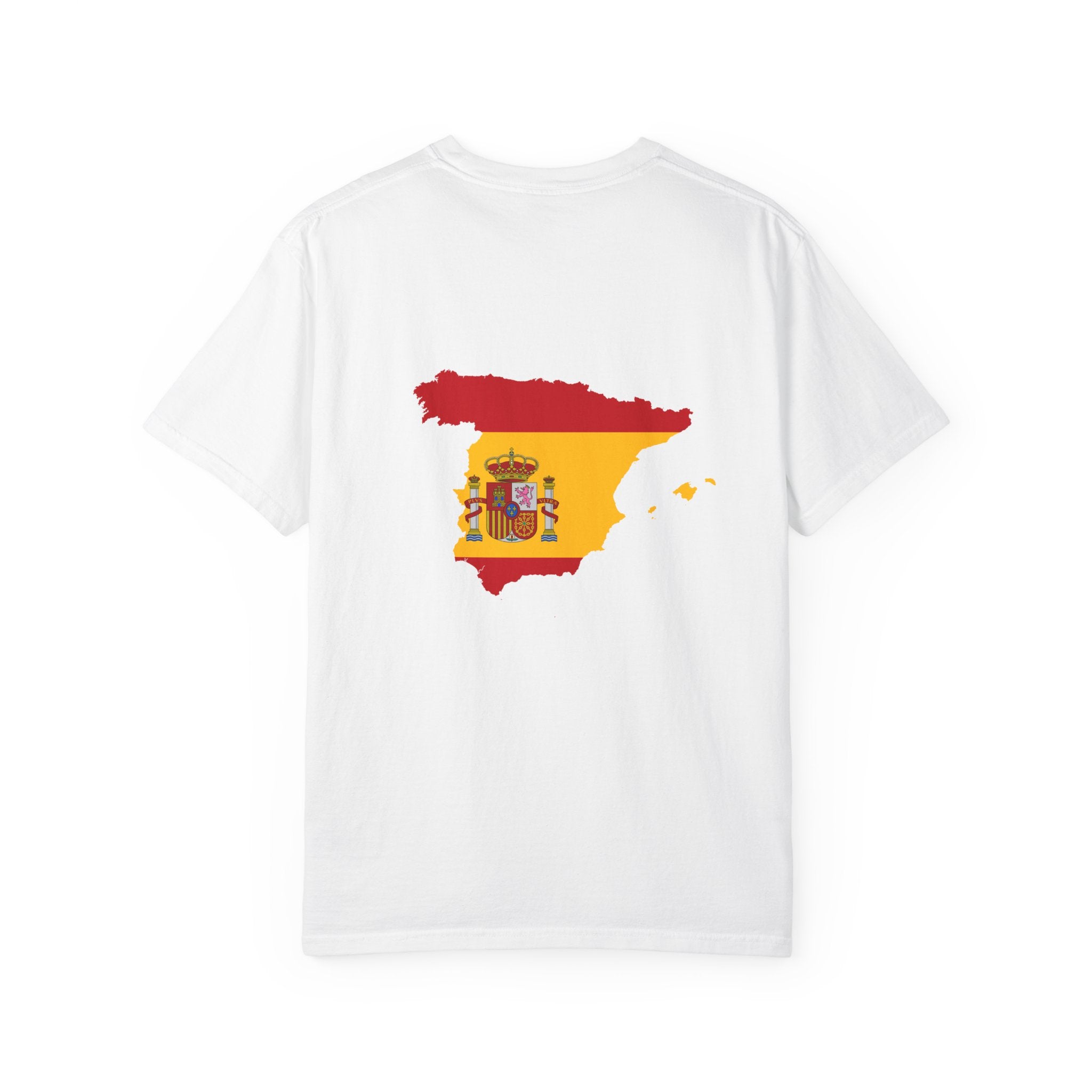 Spain Flag T-Shirt — Minimal Spanish Flag Tee