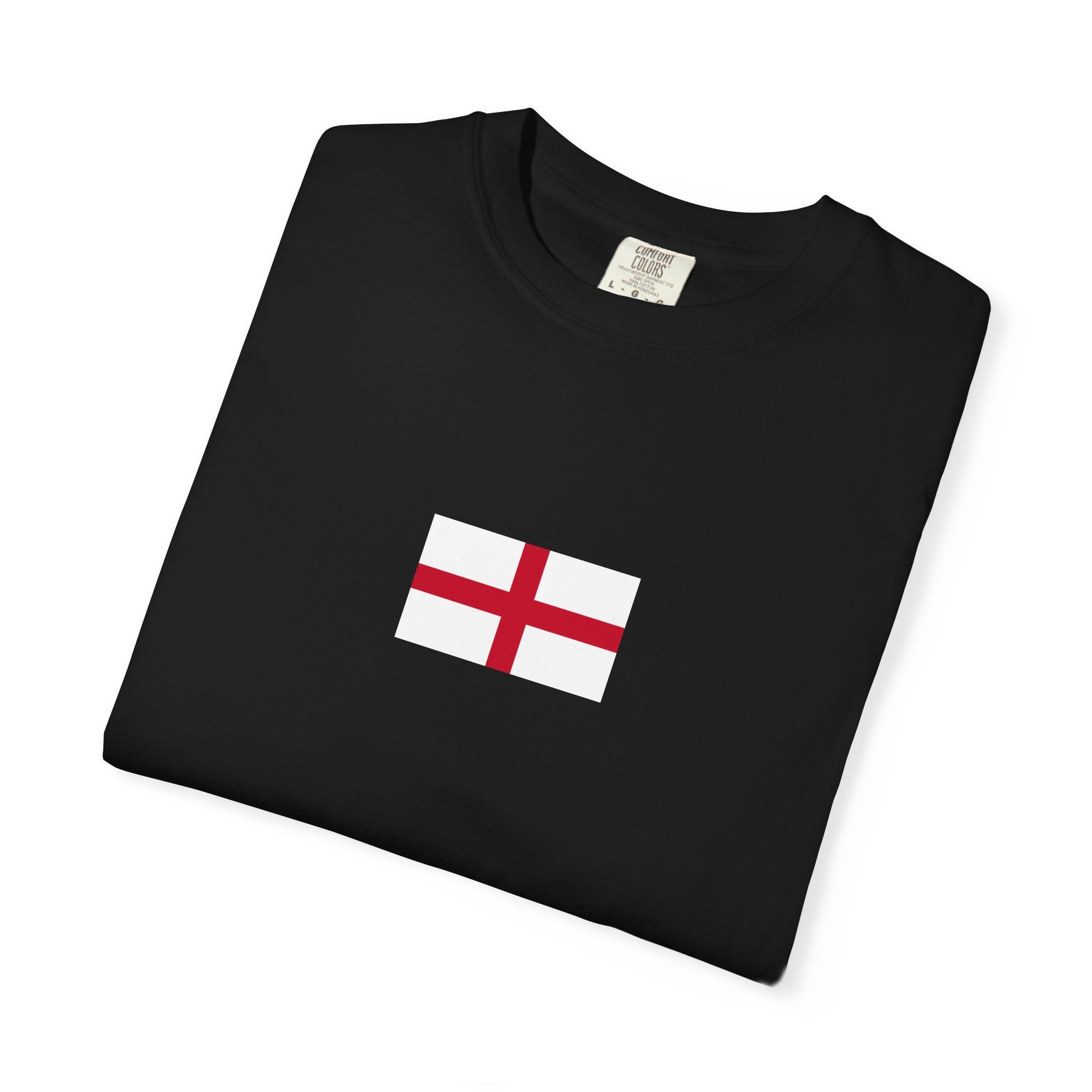 𝗘𝗡𝗚𝗟𝗔𝗡𝗗 | 𝗧‑𝗦𝗛𝗜𝗥𝗧 "Minimal Front Flag & Back Map Design" 👕🛒📦✈️🌍🚚✅