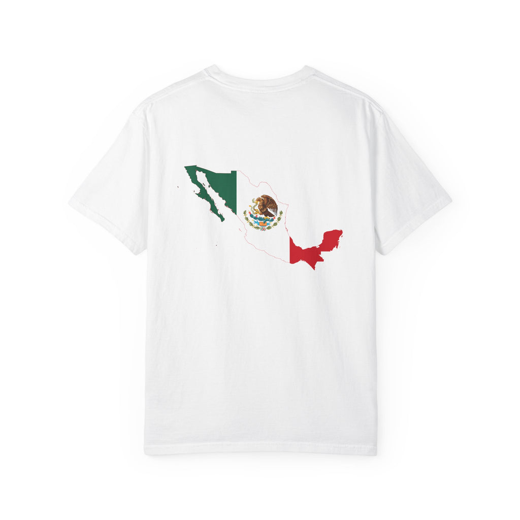 𝗠𝗘𝗫𝗜𝗖𝗢 | 𝗧‑𝗦𝗛𝗜𝗥𝗧 "Minimal Front Flag & Back Map Design" 👕🛒📦✈️🌍🚚✅